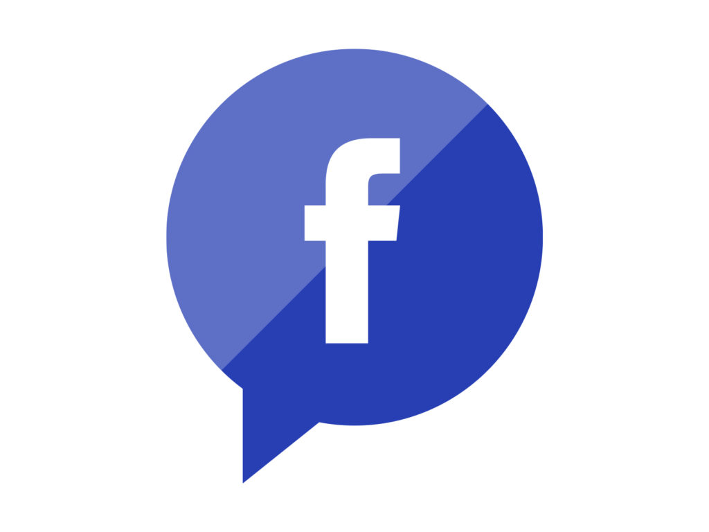 Facebook Chat Messenger Icon – UI Design, Motion Design & 2D Art By