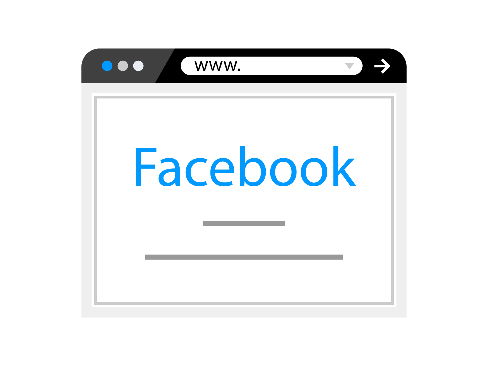 Facebook Online Web Page Icon