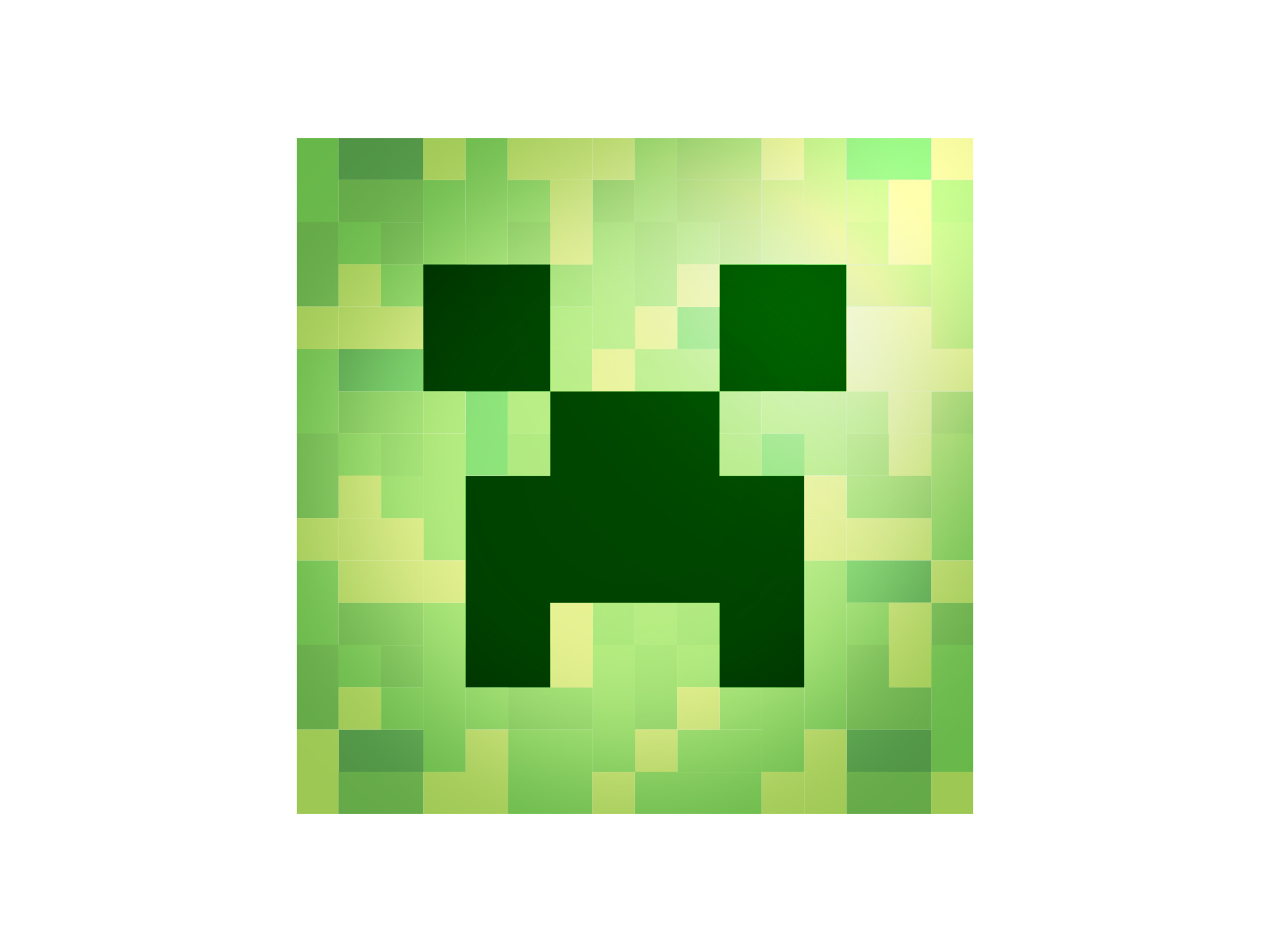Minecraft Creeper Icon Design Inspiration – UI Design, Motion Design ...