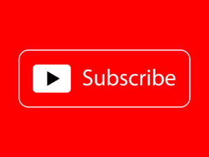 Red Free YouTube Subscribe Transparent Button Icon By AlfredoCreates 5 ...