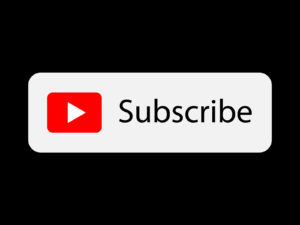 White Free Youtube Subscribe Transparent Button Icon By Alfredocreates 